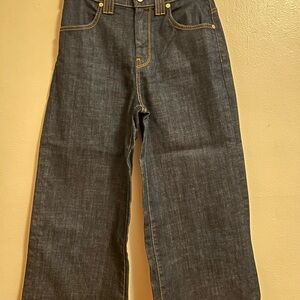 7 For All Mankind Women’s Dark Denim Gauchos